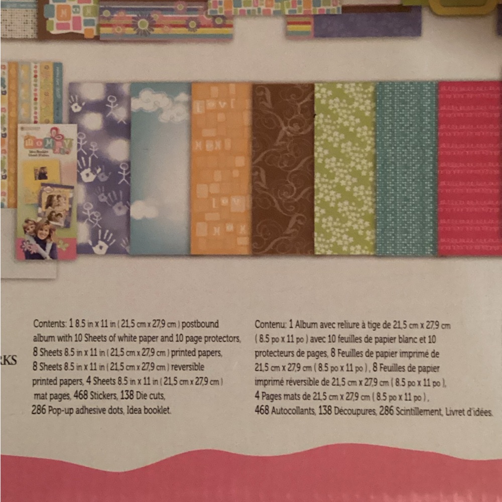 Scrapbook Kit Plus Extra Book - Picture 5 of 7